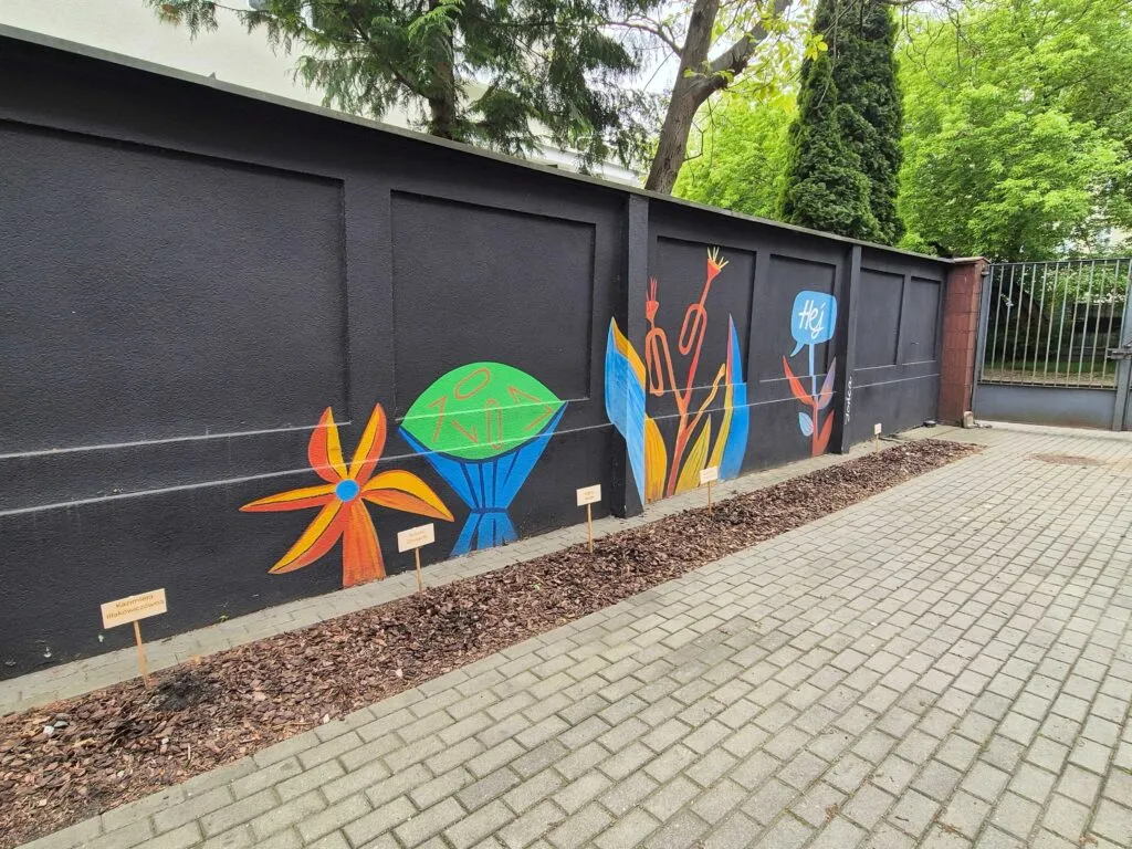 Ogród poezji w bibliotece