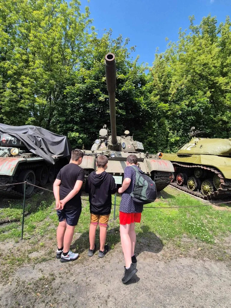 W Muzeum Polskiej Techniki Wojskowej