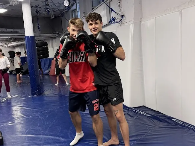 Cwiczenia dwóch uczniów