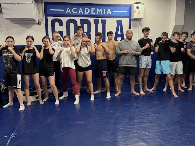 Wszyscy uczestnicy po treningu