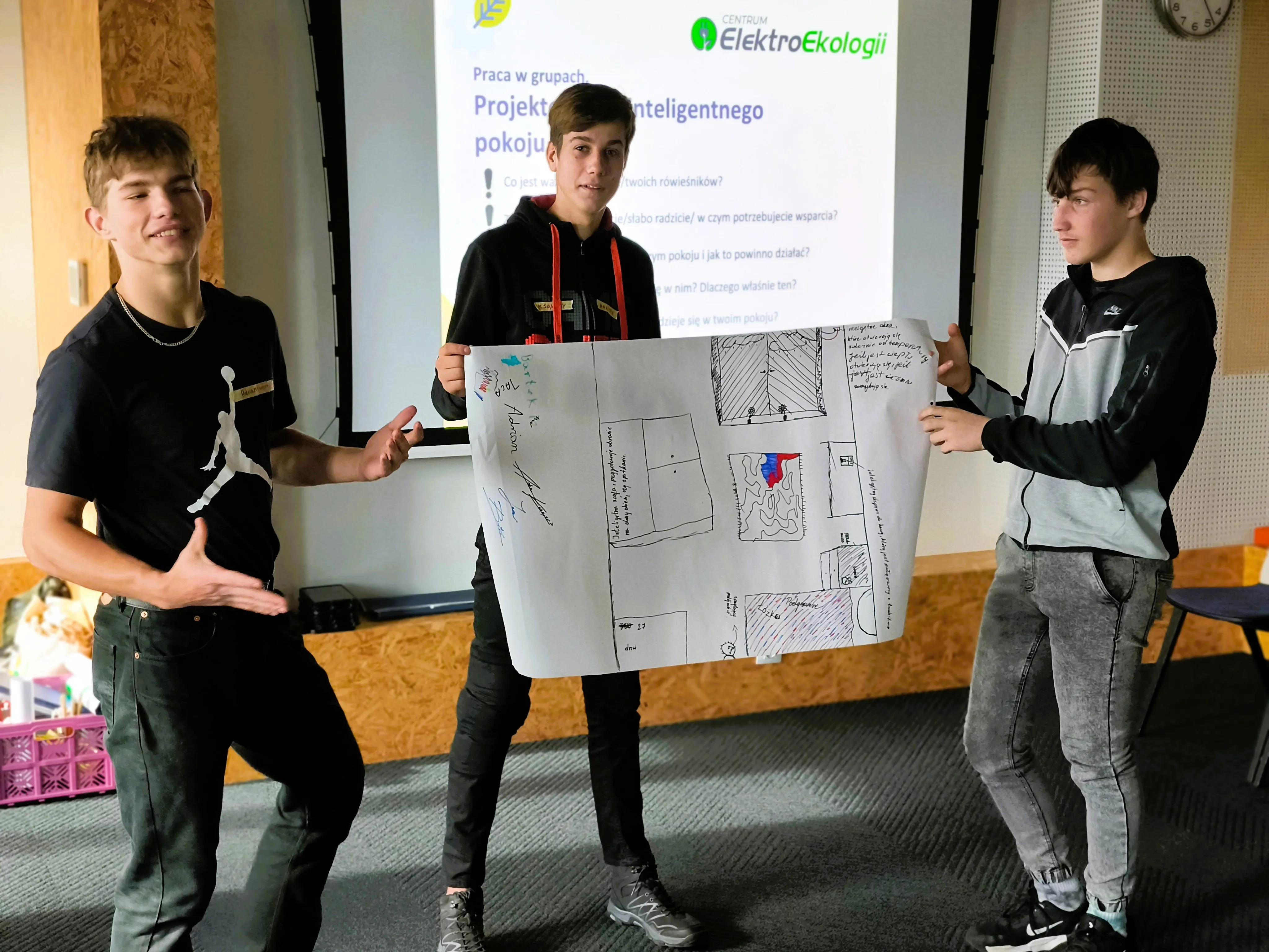 Prezentowanie pokoju druga grupa