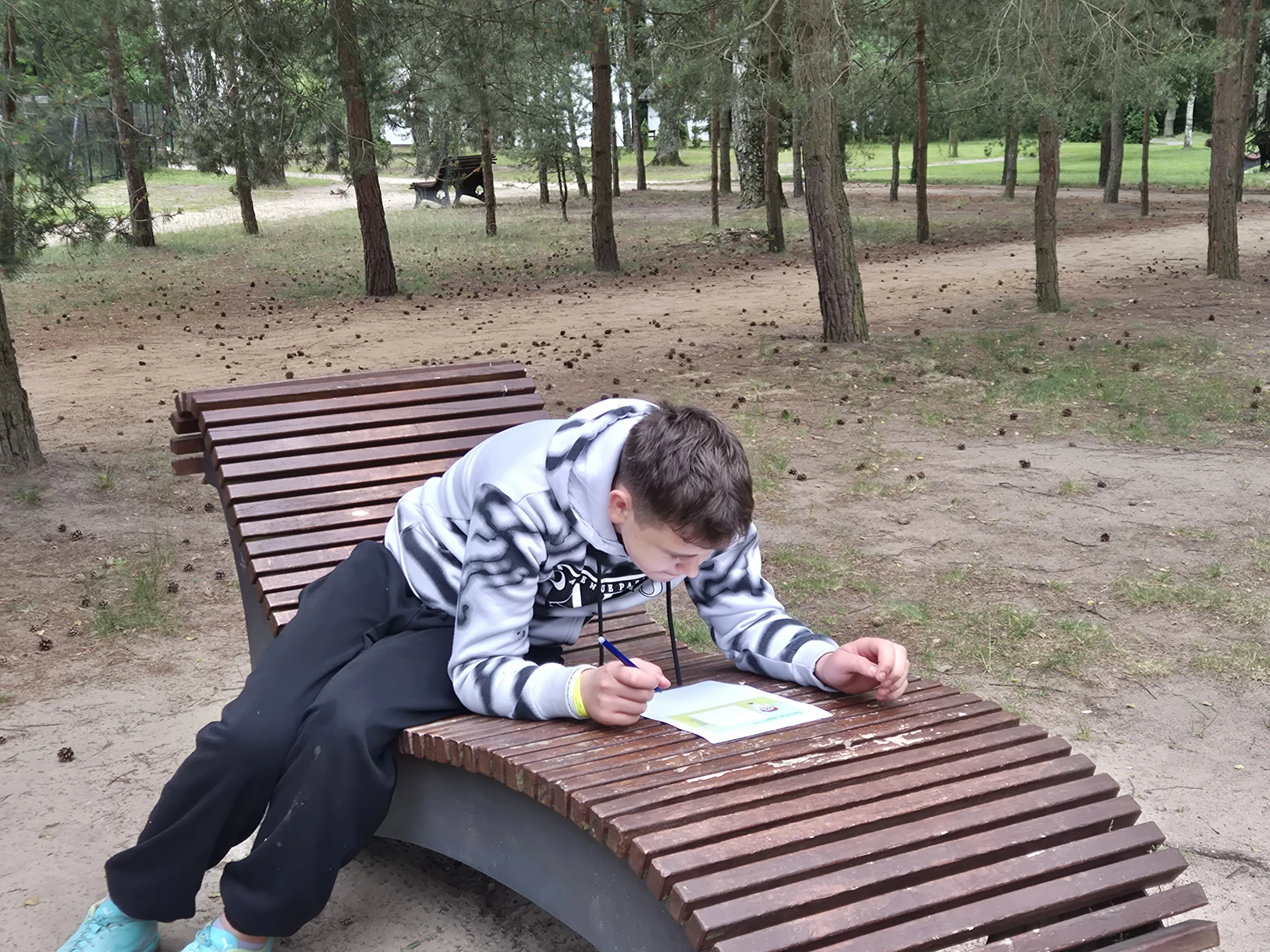 w rezerwacie przyrody
