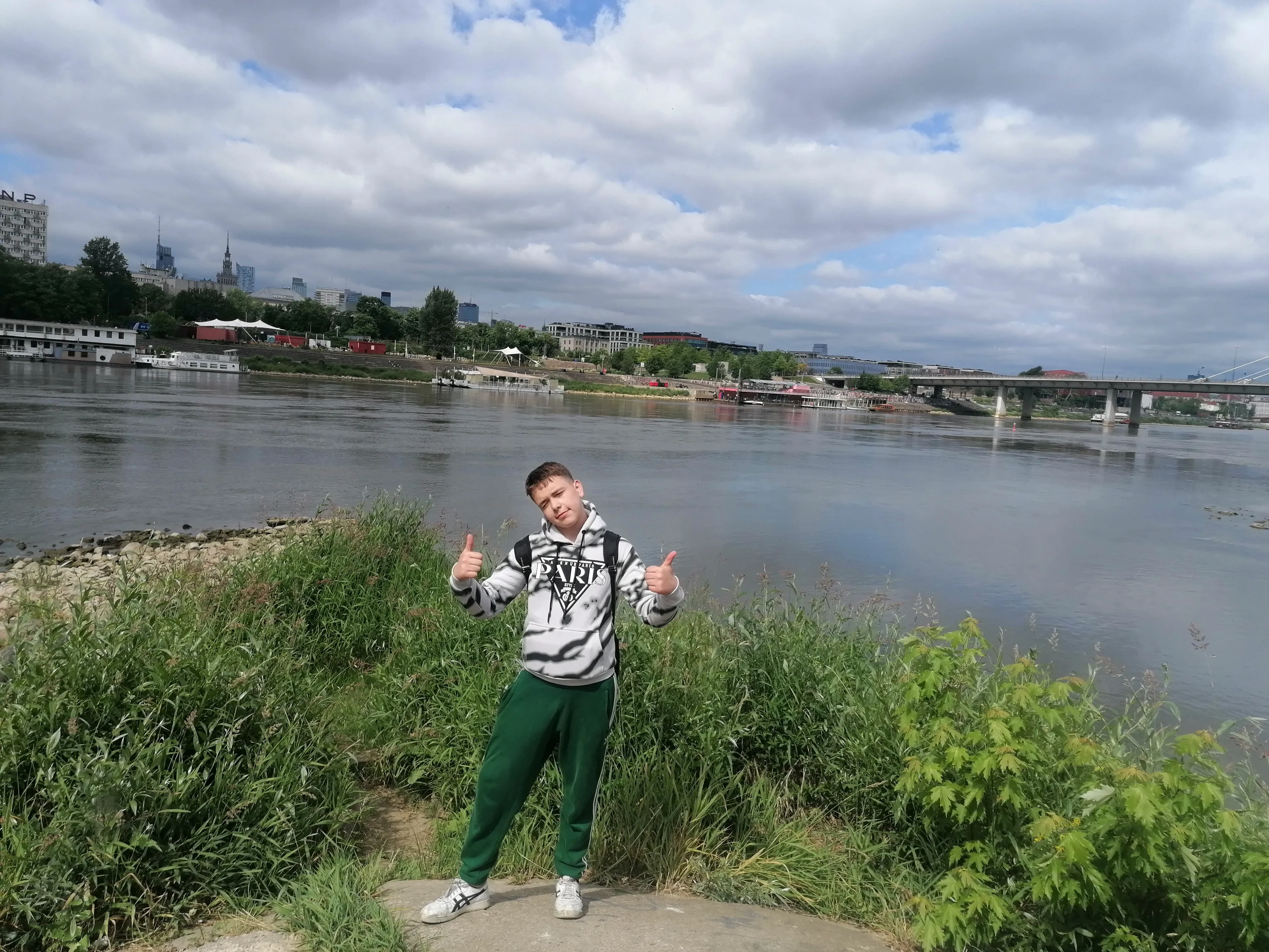 Spacer nad Wisłą